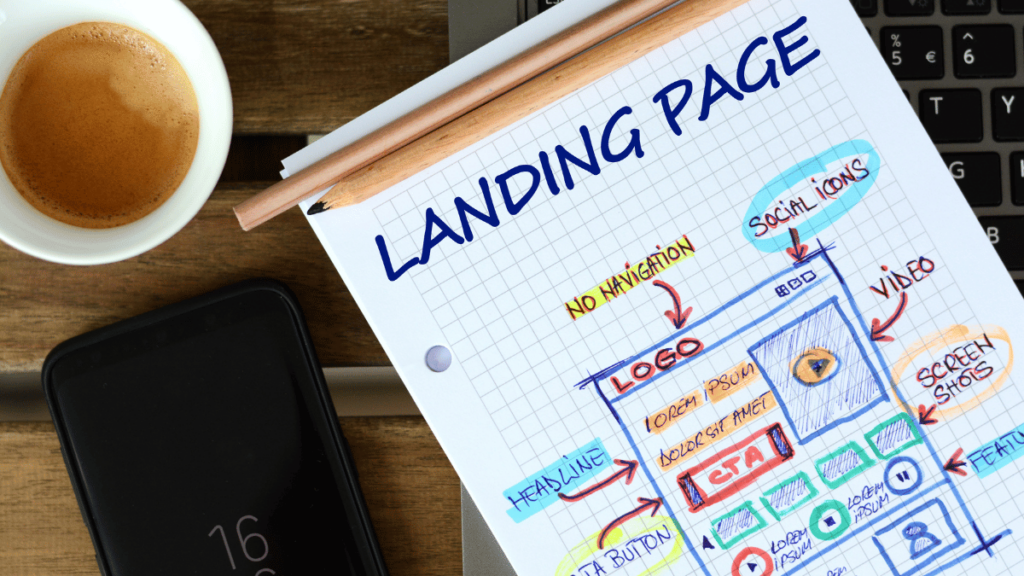Landing Page Konzeption