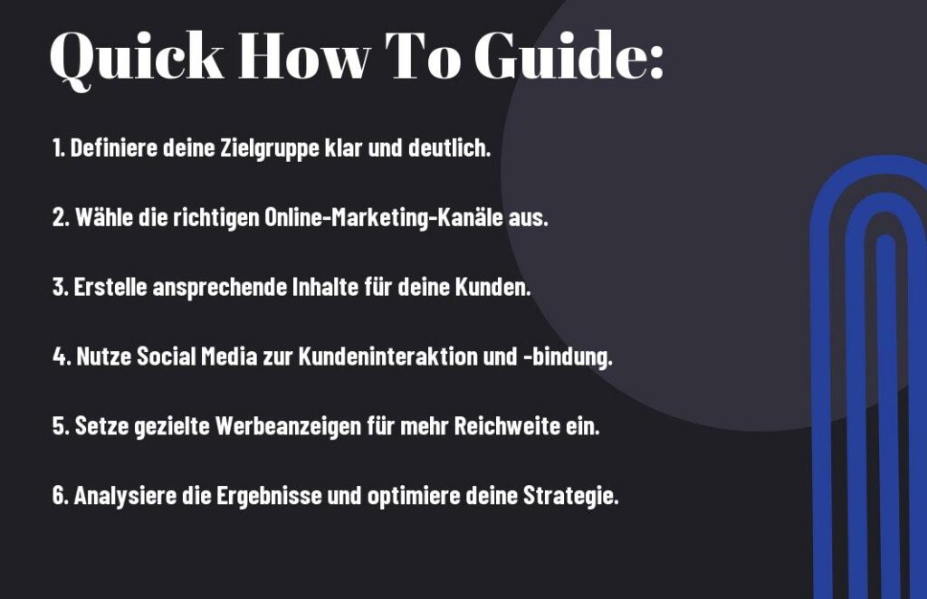 Marketingstrategie online